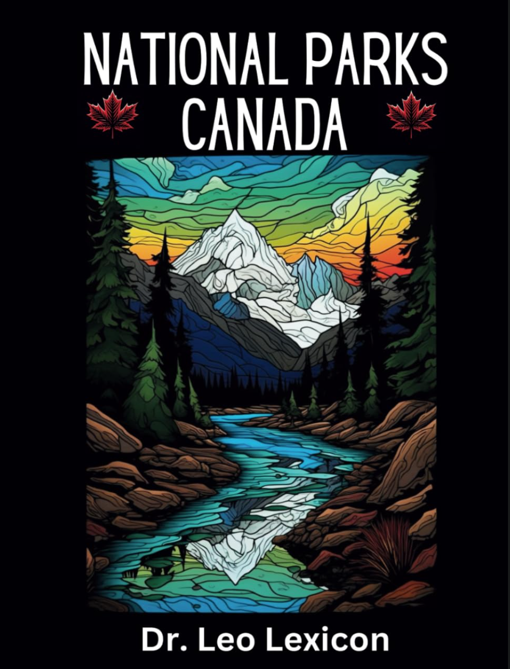 National Parks Canada: A Mindfulness Coloring Book cover